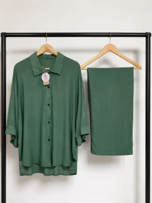 2 Piece Co-Ord Set – Sage Green