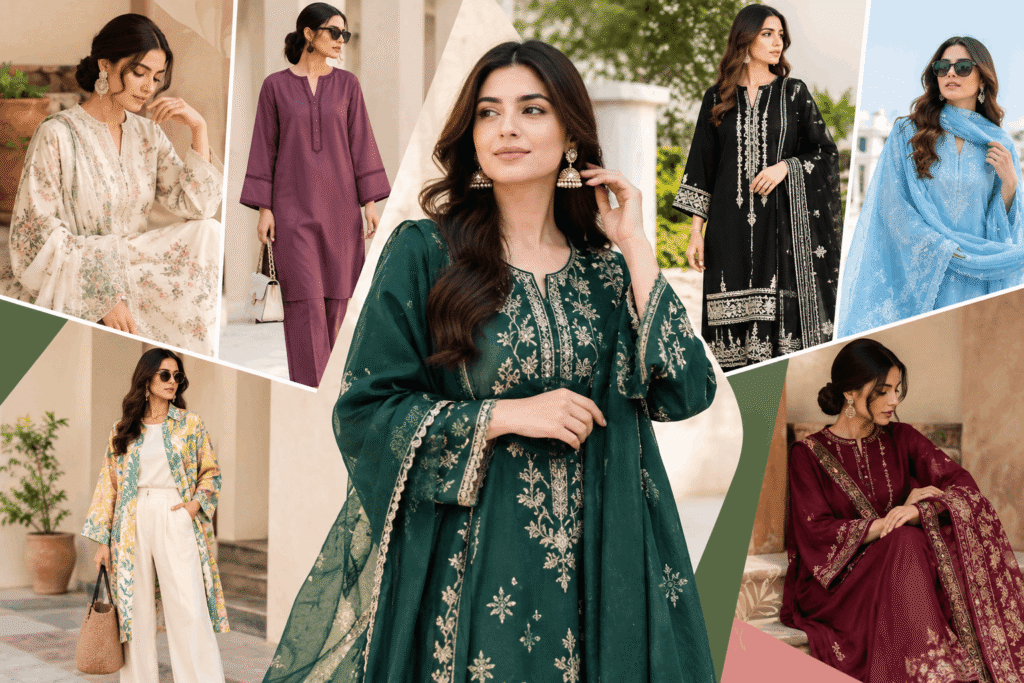 Modern Pakistani Clothing